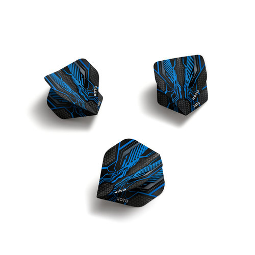 KOTO KOTO ZIZ-Wing NO2 Aqua - Dart Flights