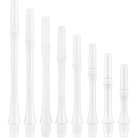 Cosmo Darts Fit Shaft Gear Slim - Clear White - Locked