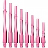 Cosmo Darts Cosmo Darts Fit Shaft Gear Hybrid - Clear Pink - Locked - Dart Shafts