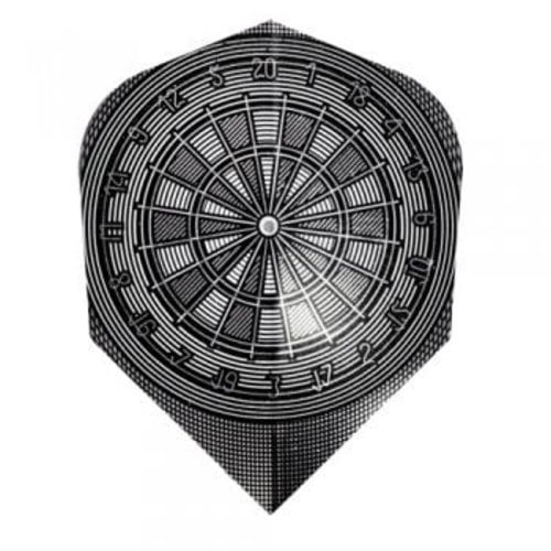 Harrows Harrows Quadro Dartboard Black - Dart Flights