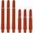 Harrows Dimplex Nylon Fire Red - Dart Shafts