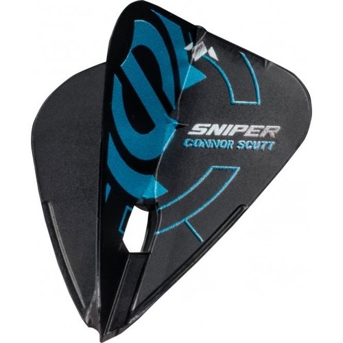 L-Style L-Style Champagne Flight L4 Kite Pro Connor Scutt V1 - Black - Dart Flights