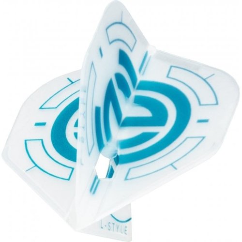 L-Style L-Style Champagne Flight L1 Standard Pro Connor Scutt V1 - Clear White - Dart Flights