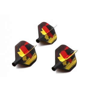 Cuesoul - Tero Flight System AK4 - German Flag Standard - Dart Flights