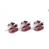 CUESOUL Cuesoul - Tero Flight System AK4 - American Flag Standard - Dart Flights