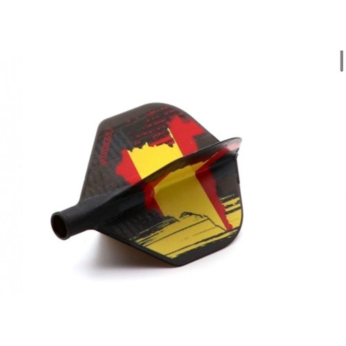 CUESOUL Cuesoul - Tero Flight System AK4 - Spanish Flag Standard - Dart Flights