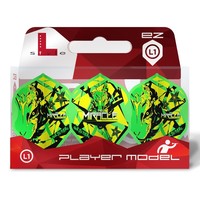 L-Style Champagne Flight L1 Standard Mikuru Suzuki V5 Neon Green - Dart Flights L-Style L-Style Champagne Flight L1 Standard Mikuru Suzuki V5 Neon Green - Dart Flights
