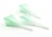 Cuesoul - Tero Flight System AK5 Rost Diamond - Gradient Light Green - Dart Flights