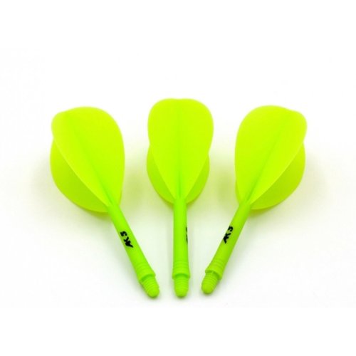 CUESOUL Cuesoul - Tero Flight System AK5 Rost Teardrop - Green - Dart Flights