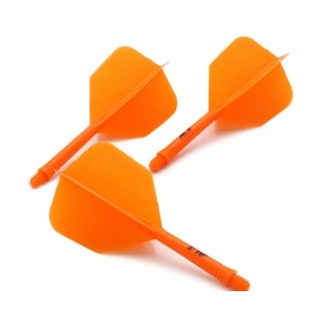 Cuesoul - Tero Flight System AK5 Rost Big Wing - Orange - Dart Flights