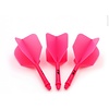 CUESOUL Cuesoul - Tero Flight System AK5 Rost Big Wing - Pink - Dart Flights