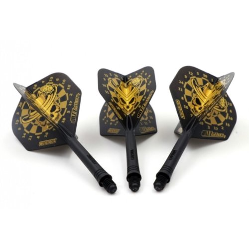 CUESOUL Cuesoul - Tero Flight System AK5 Rost Standard - Golden Skull - Dart Flights