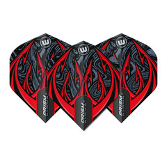 Winmau Prism Alpha Diablo Black & Red