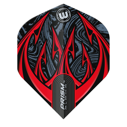 Winmau Winmau Prism Alpha Diablo Black & Red - Dart Flights