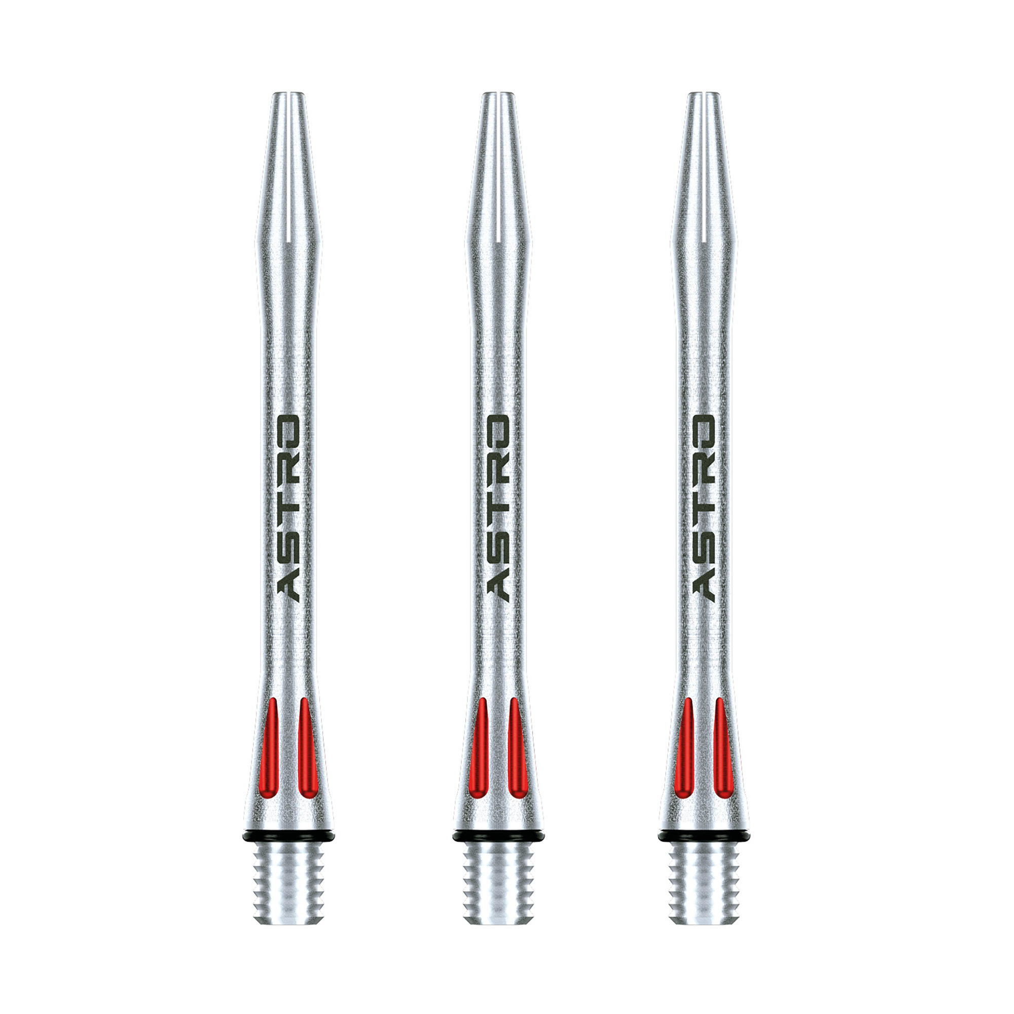 Winmau Astro Aluminium Red Dart Shafts