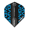 Winmau Winmau Prism Delta MVG Design Black/Aqua - Dart Flights