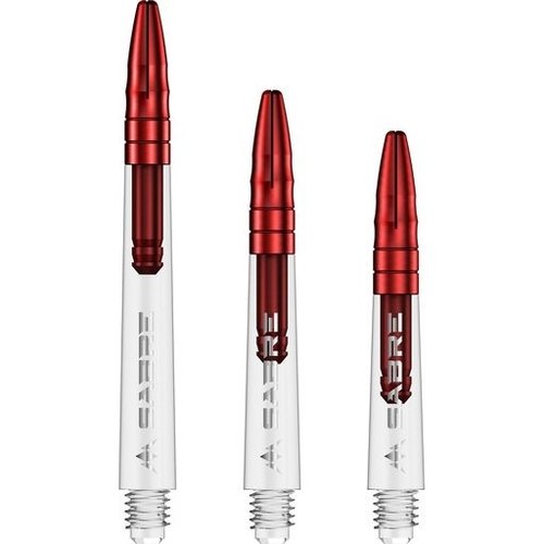 Mission Mission Sabre Clear Base Red - Dart Shafts