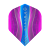 Harrows Harrows Silika Lumen NO2 Aqua & Pink Tough Crystalline Coated - Dart Flights