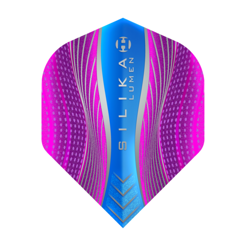 Harrows Harrows Silika Lumen NO2 Aqua & Pink Tough Crystalline Coated - Dart Flights