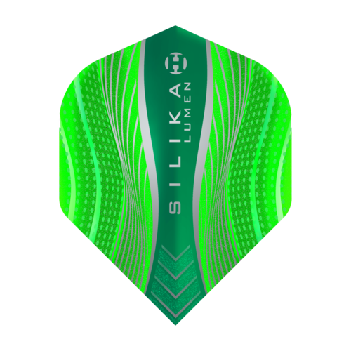 Harrows Harrows Silika Lumen NO2 Green Tough Crystalline Coated - Dart Flights