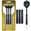 Unicorn Unicorn Core Shape 2 Brass - Black - Steeldarts