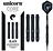 Unicorn Core Plus Win Shape 1 Brass Softdarts - Black