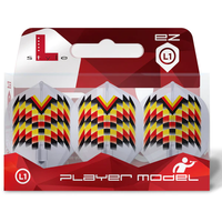 L-Style Champagne Flight EZ L1 Standard Gabriel Clemens V2 Clear - Dart Flights L-Style L-Style Champagne Flight EZ L1 Standard Gabriel Clemens V2 Clear - Dart Flights
