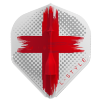 L-Style Champagne Flight EZ L1 Standard David Evans V2 White - Dart Flights L-Style L-Style Champagne Flight EZ L1 Standard David Evans V2 White - Dart Flights