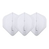 L-Style L-Style Champagne Flight EZ L1 Standard Clear White - Dart Flights