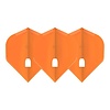 L-Style L-Style Champagne Flight L1 Standard Solid Orange - Dart Flights