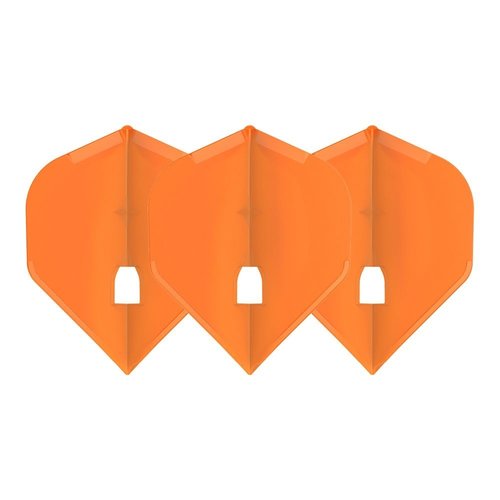 L-Style L-Style Champagne Flight L1 Standard Solid Orange - Dart Flights