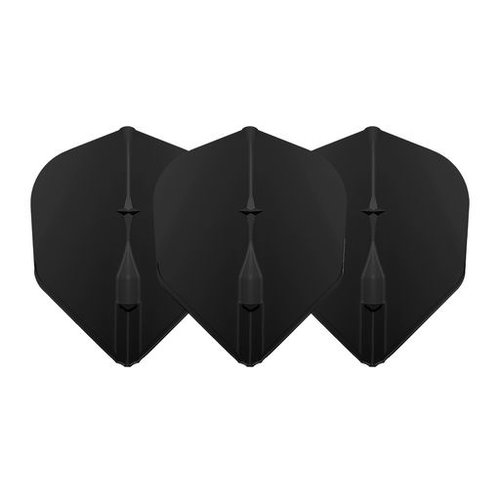 L-Style L-Style Champagne Flight EZ L3 Shape Black - Dart Flights