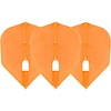 L-Style L-Style Champagne Flight Kami L3 Shape Orange - Dart Flights