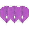 L-Style L-Style Champagne Flight Kami L3 Shape Purple - Dart Flights