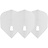 L-Style Champagne Flight Kami L3 Shape White - Dart Flights