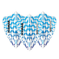 Red Dragon Gerwyn Price Hardcore Ionic Blue & White Burst Freestyle