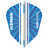 Red Dragon Red Dragon Gerwyn Price Hardcore Ionic Blue Burst V-Standard - Dart Flights