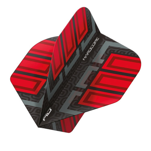 Red Dragon Red Dragon Hardcore Radical Black & Red Blocks - Dart Flights