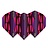 Red Dragon Hardcore Radical Pink Teardrop - Dart Flights