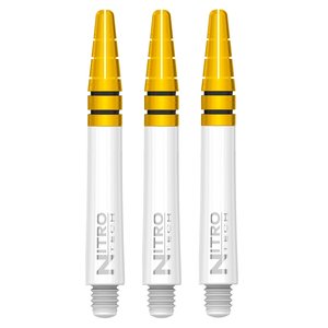 Red Dragon Nitrotech White/Gold - Dart Shafts