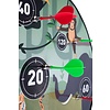 Longfield Darts Doppelseitige Magnetic/Paper Jungle Kinder Dartboard