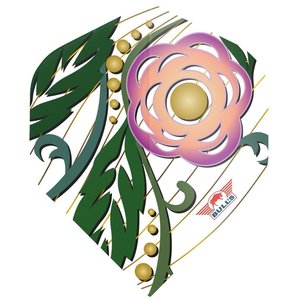 Bull's Powerflite S100 Flora Camil Std. - Dart Flights