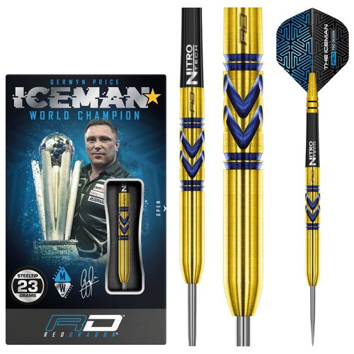 Red Dragon Red Dragon Gerwyn Price Avalanche-Pro Gold 90% - Steeldarts