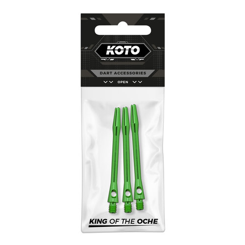 KOTO KOTO King Grip Aluminium Green - Dart Shafts