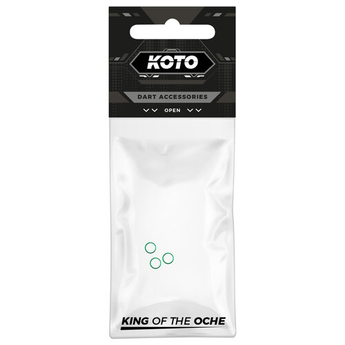 KOTO KOTO Aluminium Flight Lock Rings Green