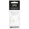 KOTO KOTO Aluminium Flight Lock Rings Gold