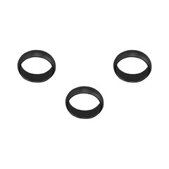 KOTO Aluminium Flight Lock Rings Black