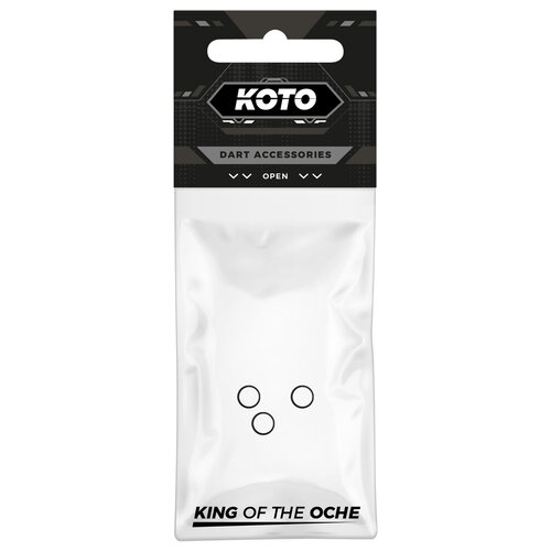 KOTO KOTO Aluminium Flight Lock Rings Black