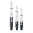 KOTO King Grip Colors Black Clear - Dart Shafts