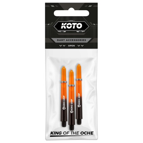 KOTO KOTO King Grip Colors Orange Black - Dart Shafts